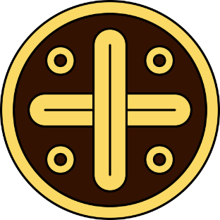 Aztec gold glyph